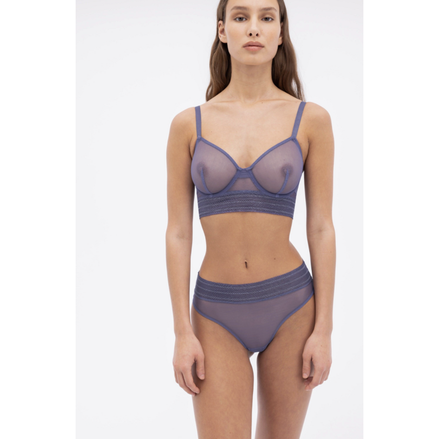 Bare Underwire Longline Bra