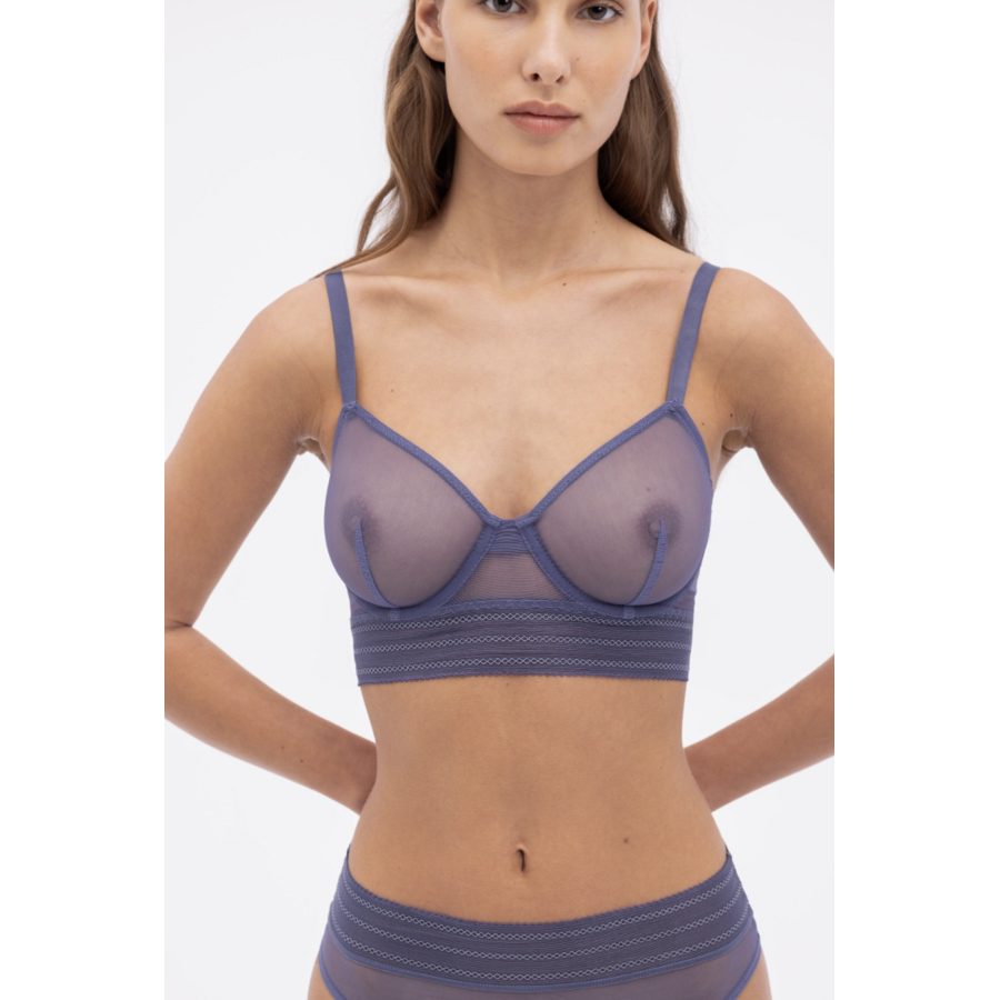 Bare Underwire Longline Bra