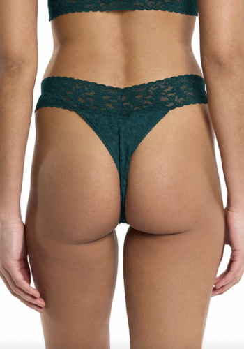 Signature Lace Original Rise Thong 