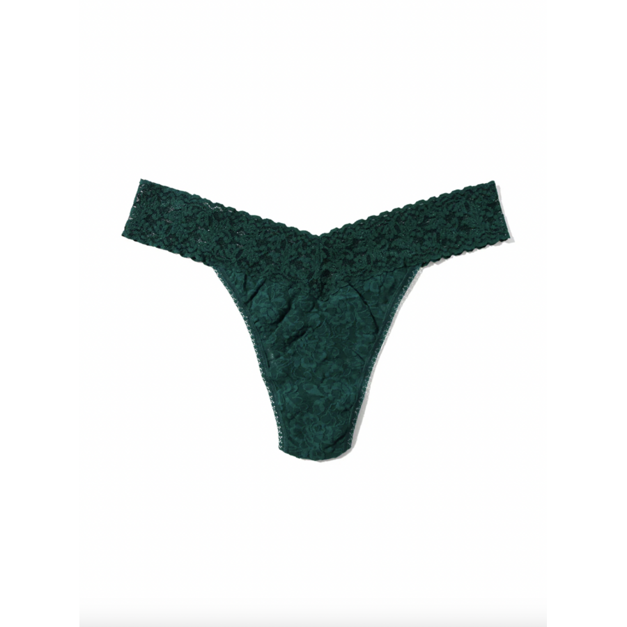 Signature Lace Original Rise Thong