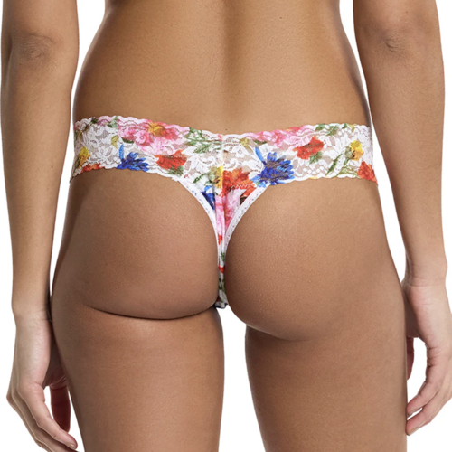 Signature Lace Low Rise Thong 