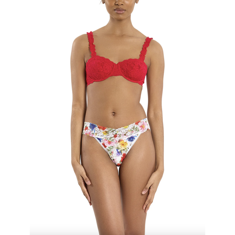 Signature Lace Original Rise Thong