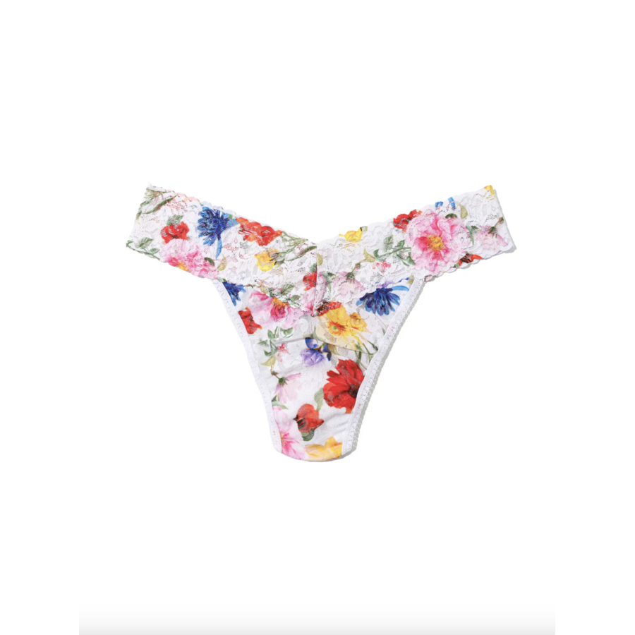 Signature Lace Original Rise Thong