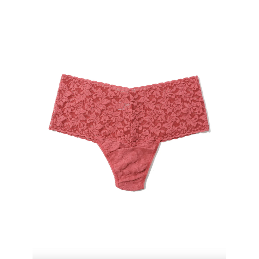Signature Lace Retro Thong