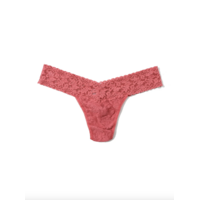 Signature Lace Low Rise Thong