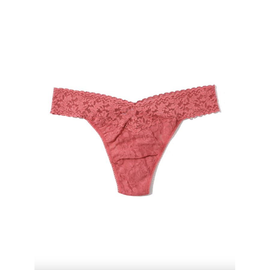 Signature Lace Original Rise Thong