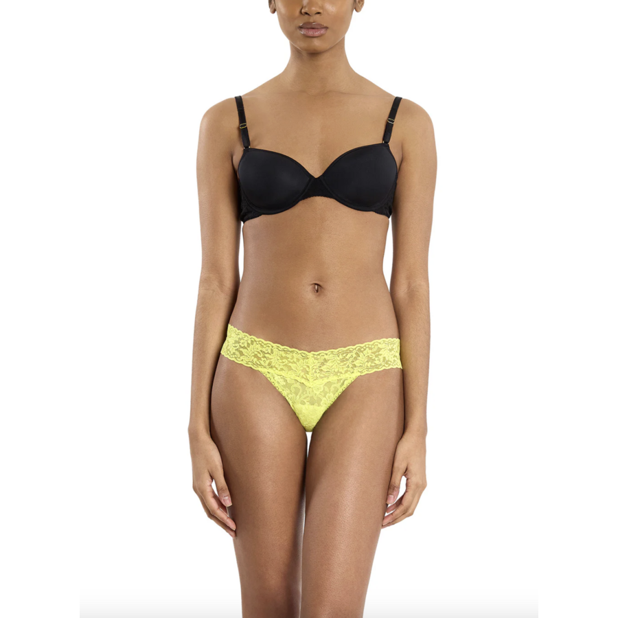 Signature Lace Low Rise Thong