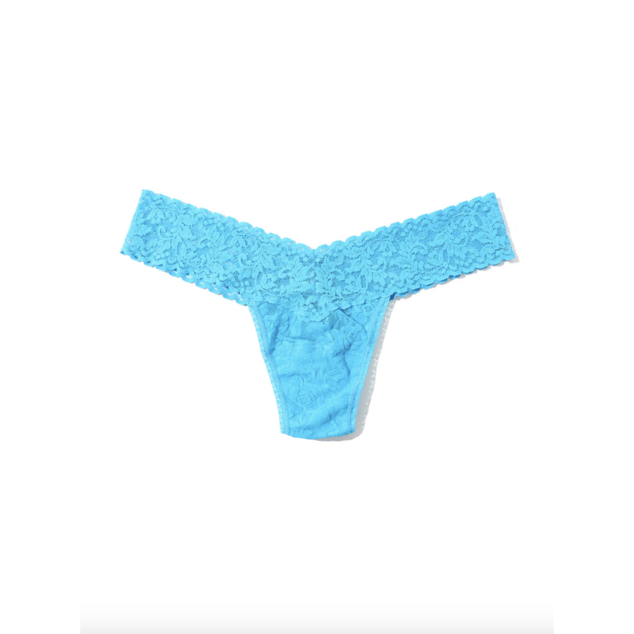 Signature Lace Low Rise Thong