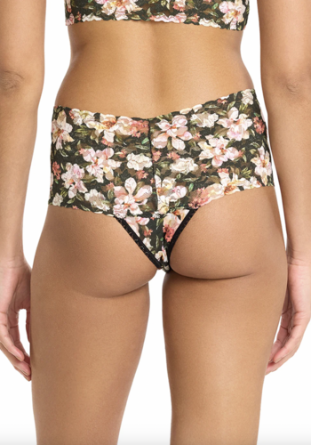 Signature Lace Retro Thong 