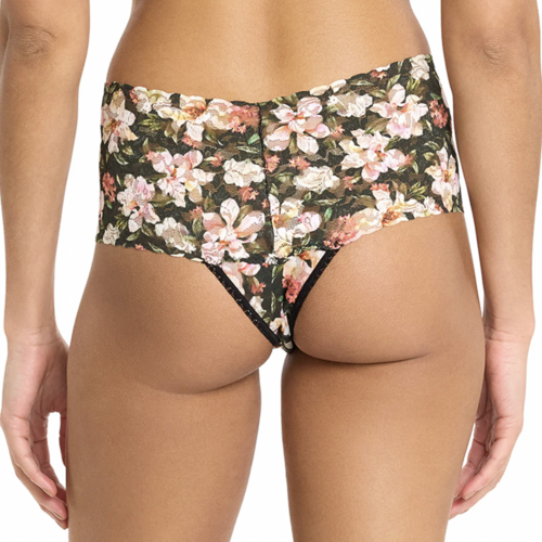 Signature Lace Retro Thong 