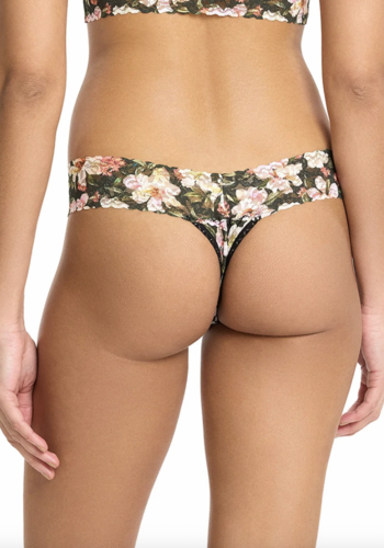 Signature Lace Low Rise Thong 
