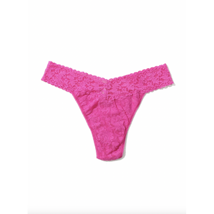 Signature Lace Original Rise Thong