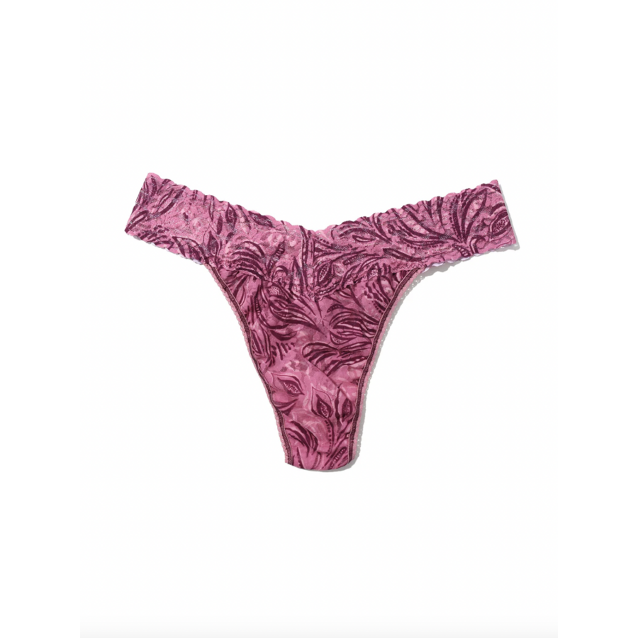 Signature Lace Original Rise Thong