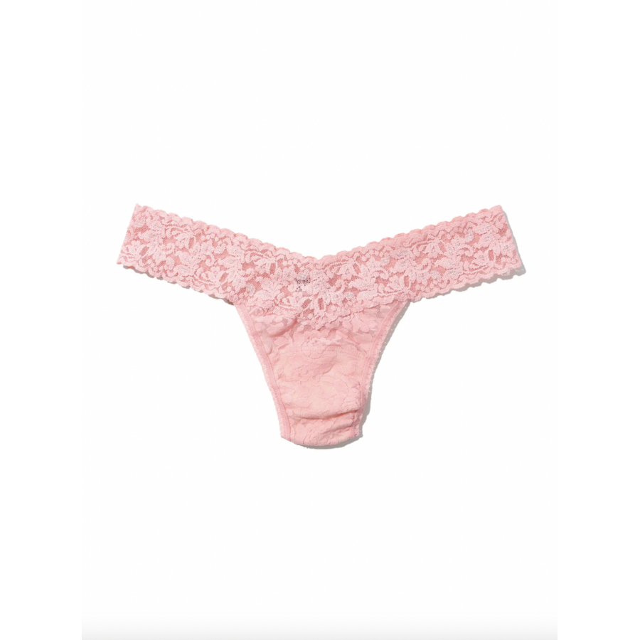 Signature Lace Low Rise Thong