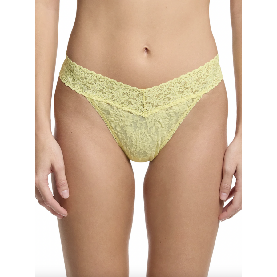 Signature Lace Original Rise Thong