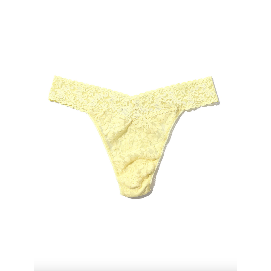 Signature Lace Original Rise Thong