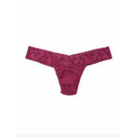 Signature Lace Low Rise Thong