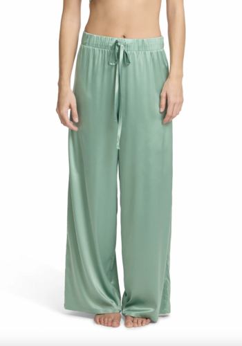 Satin Sleep Drawstring Pants 