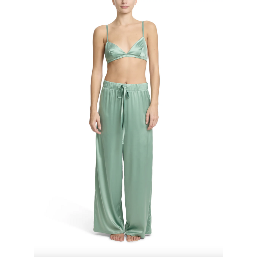 Satin Sleep Drawstring Pants