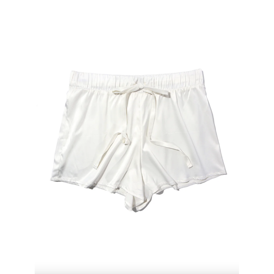 Satin Sleep Drawstring Shorts
