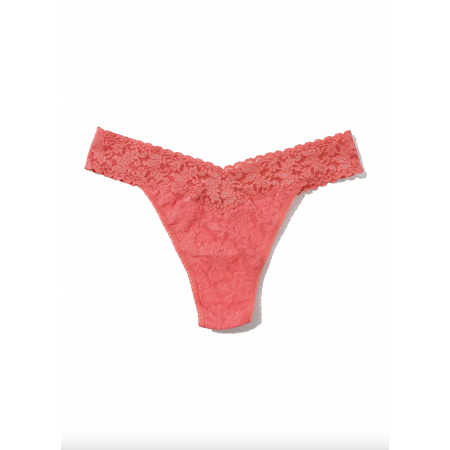 Signature Lace Original Rise Thong