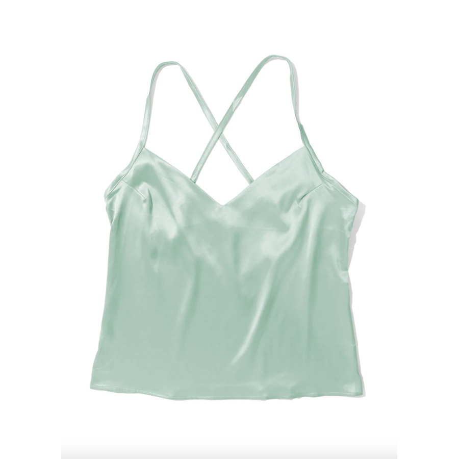 Satin Sleep Tank