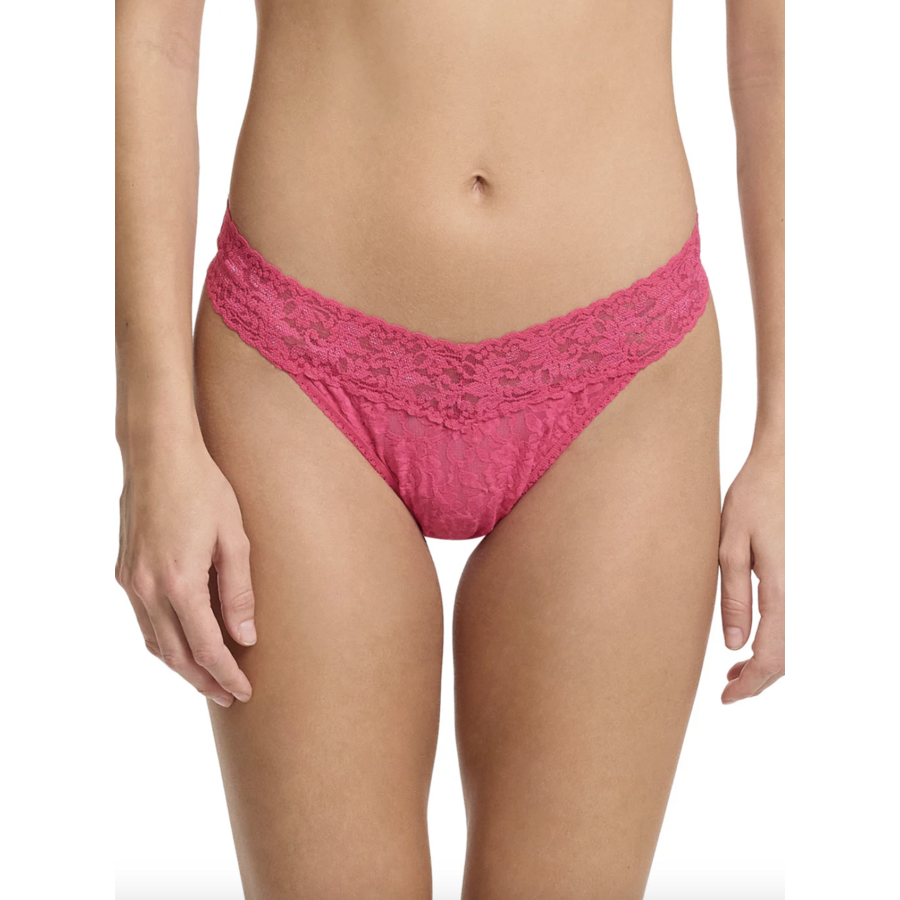 Signature Lace Original Rise Thong