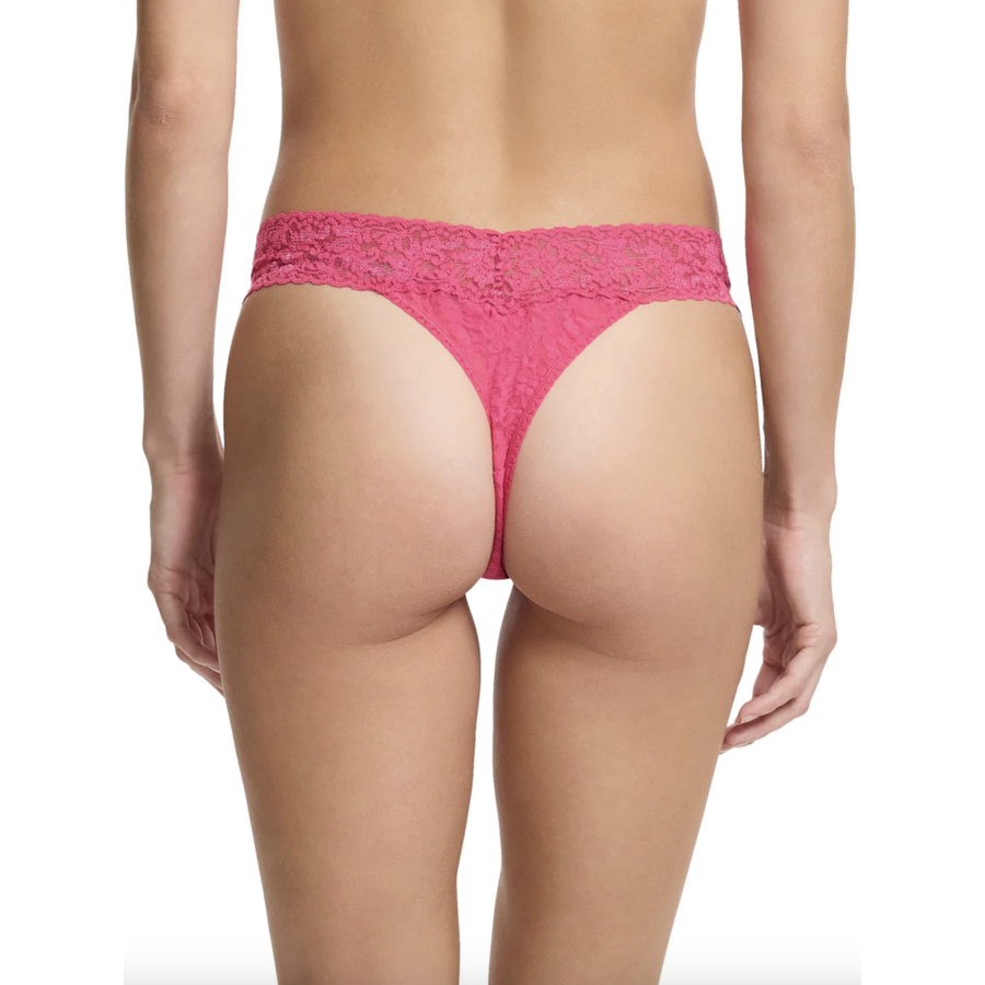 Signature Lace Original Rise Thong