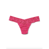 Signature Lace Low Rise Thong