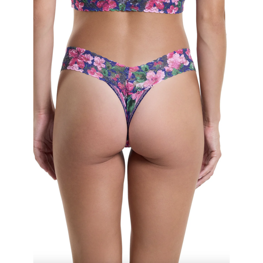 Signature Lace Low Rise Thong