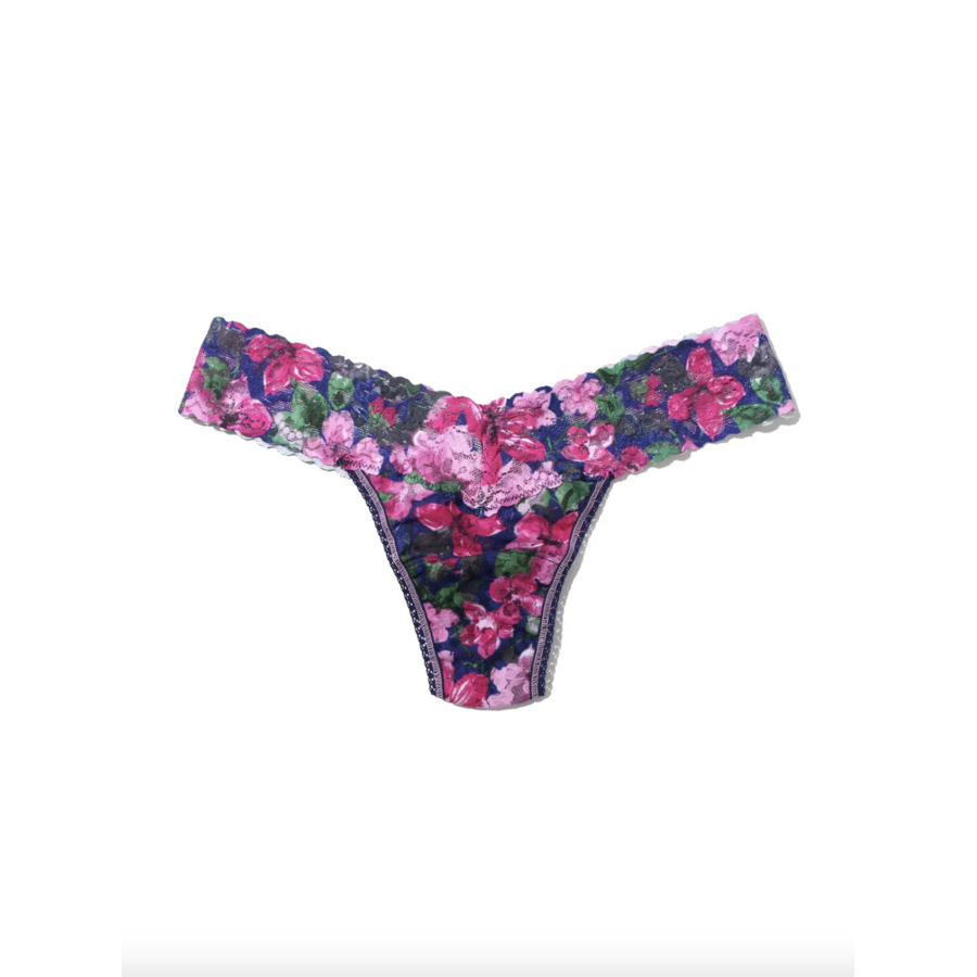 Signature Lace Low Rise Thong