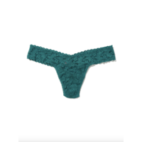 Signature Lace Low Rise Thong
