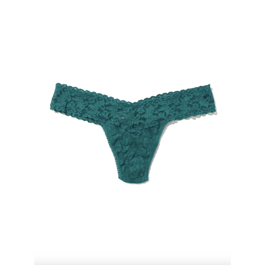 Signature Lace Low Rise Thong