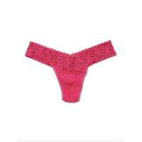 Signature Lace Low Rise Thong