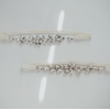 BESPOKE BRIDAL Rhinestone Cluster Leg Garter