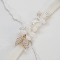 Velvet Flower Garter