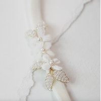 Velvet Flower Leg Garter