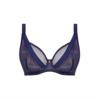 Tailored Underwire High Apex Plunge Bra