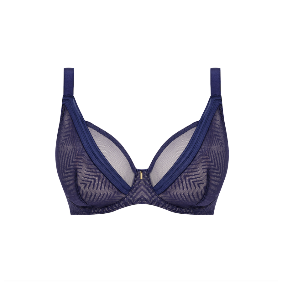 Tailored Underwire High Apex Plunge Bra
