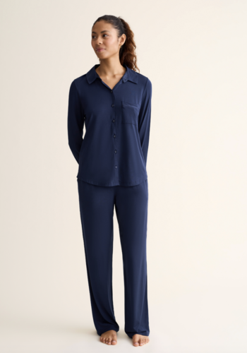 Essentials Button Down PJ 