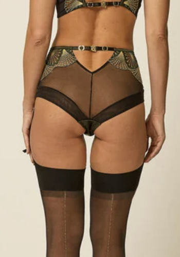 Monarchy High Waisted Suspender Brief 