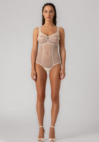 Sculpt Sheer Bodysuit 