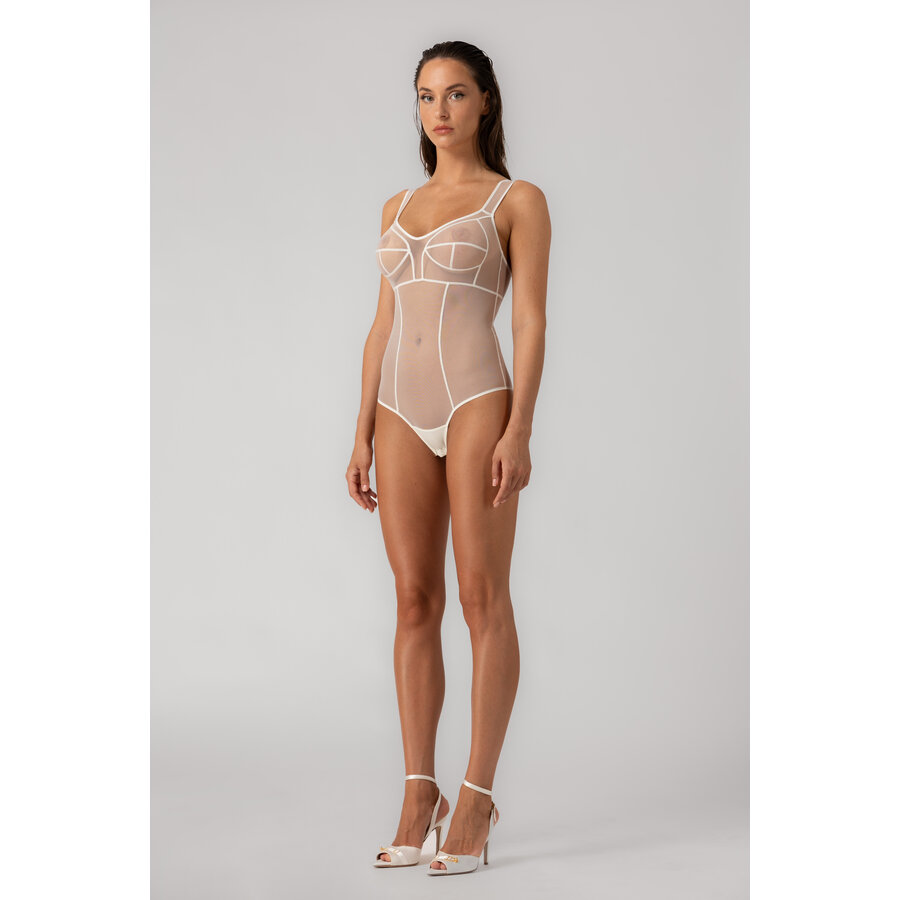 Sculpt Sheer Bodysuit