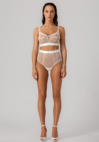 Sculpt Sheer Bra Top 