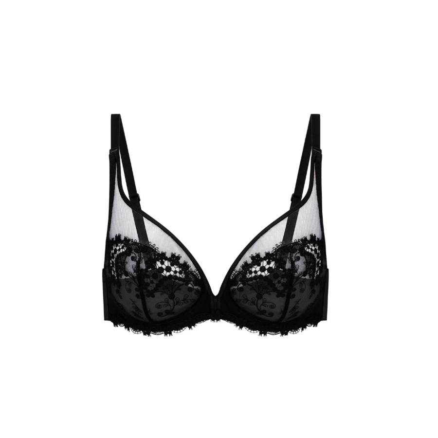 Wish Sheer Plunge Full Cup Bra