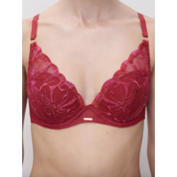 Fleurs Lace Plunge Contour Bra