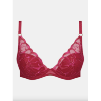 Fleurs Lace Plunge Contour Bra