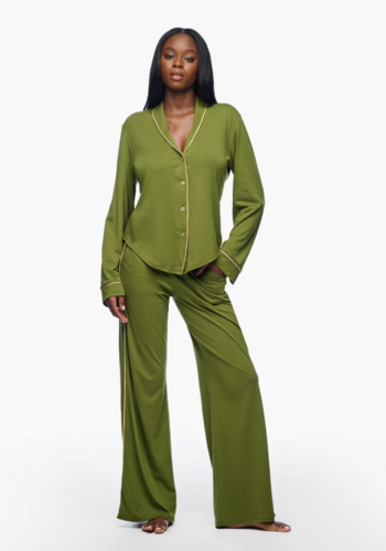 Pima Lusso Top & Pants PJ Set 
