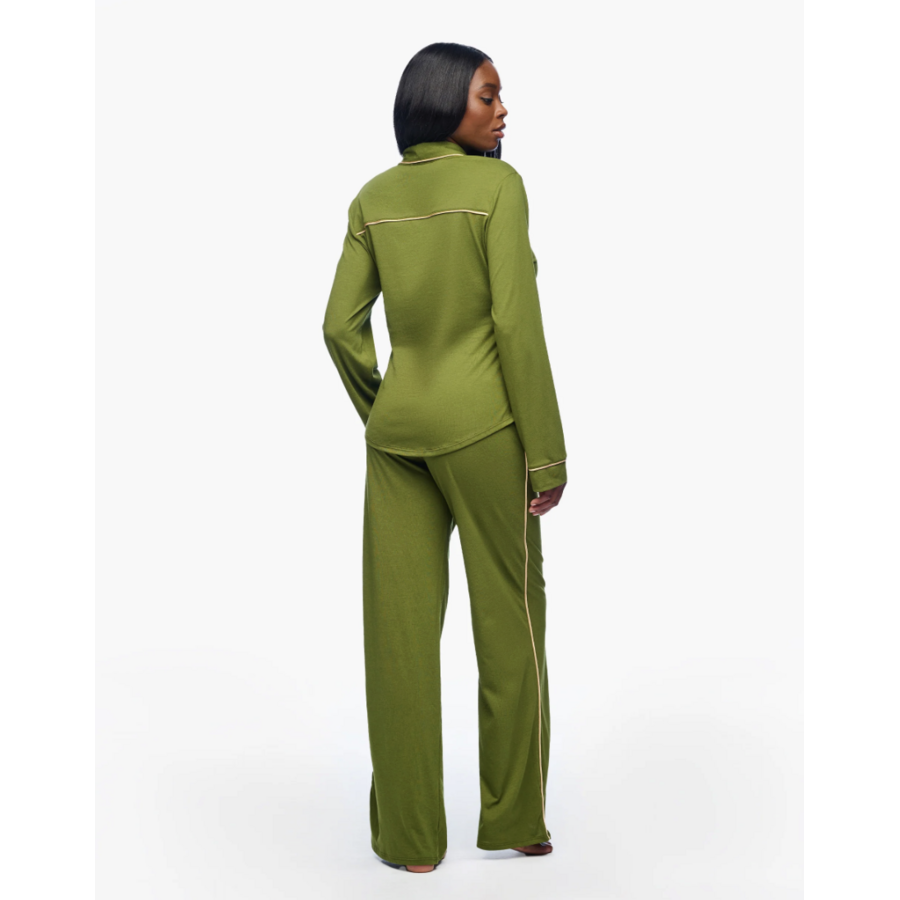 Pima Lusso Top & Pants PJ Set