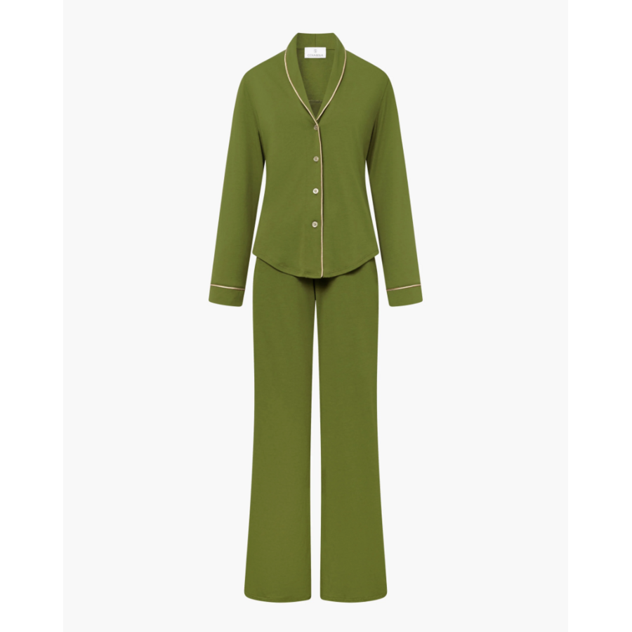 Pima Lusso Top & Pants PJ Set